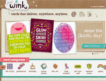 Tablet Screenshot of justwink.com